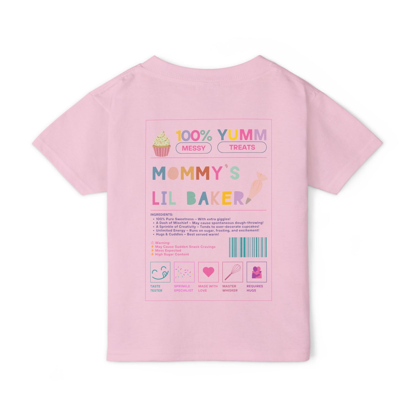 Mommy’s Lil Baker Toddler Tee – The Sweetest Chef in Training! 🍪🧁