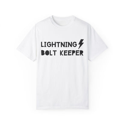 Lightning Bolt Keeper Parent Tee – Powered by Love & Caffeine! ⚡☕