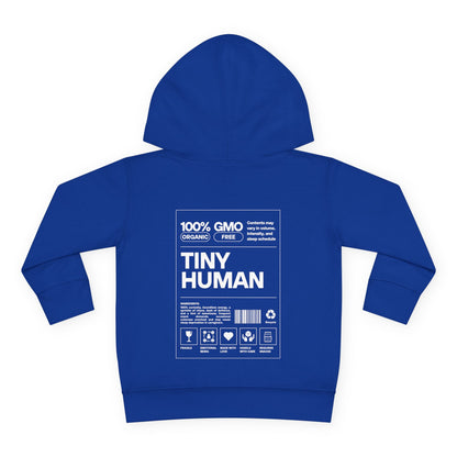 Tiny Human - Toddler Pullover Fleece Hoodie