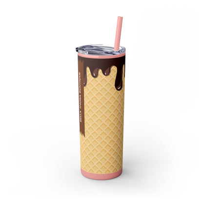 🍫 Choco Drip – Waffle Cone Tumbler 🍫 20oz