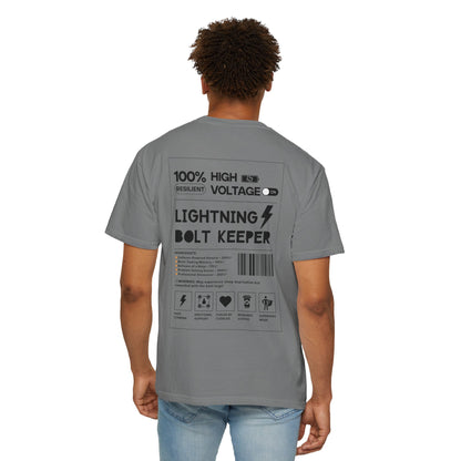 Lightning Bolt Keeper Parent Tee – Powered by Love & Caffeine! ⚡☕