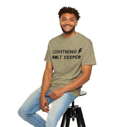 Lightning Bolt Keeper Parent Tee – Powered by Love & Caffeine! ⚡☕