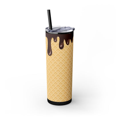 🍫 Choco Drip – Waffle Cone Tumbler 🍫 20oz