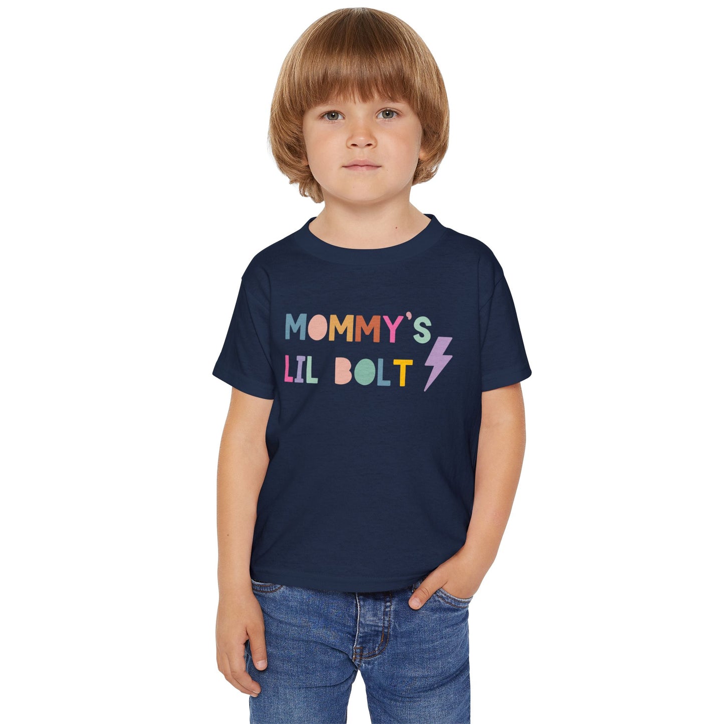 BellaThora "Mommy’s Lil Bolt" Toddler Tee – Full of Energy & Endless Fun!