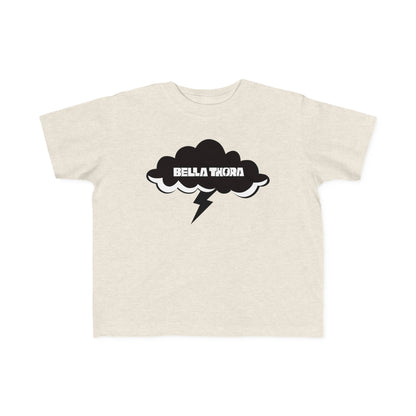 ⚡️ Bella Thora Toddler Tee – Little Storm, Big Style! FRONT Design