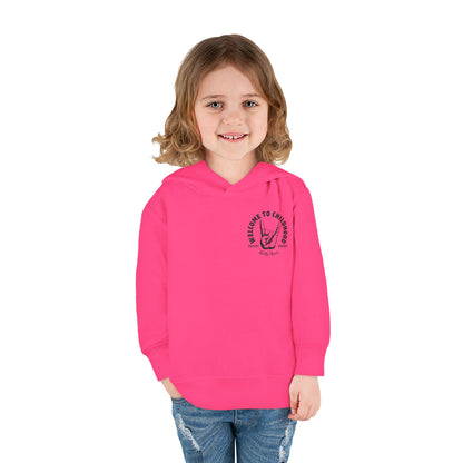 👶 WELCOME TO CHILDHOOD Toddler Pullover Hoodie-Hang Loose!