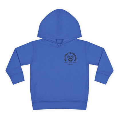 💀🤘 WELCOME TO CHILDHOOD Toddler Hoodie - Screaming 😱. Snacking 🍿. Shenanigans 🎉