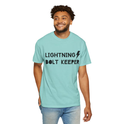 Lightning Bolt Keeper Parent Tee – Powered by Love & Caffeine! ⚡☕