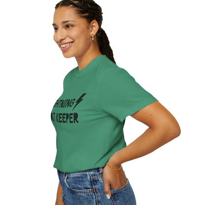 Lightning Bolt Keeper Parent Tee – Powered by Love & Caffeine! ⚡☕