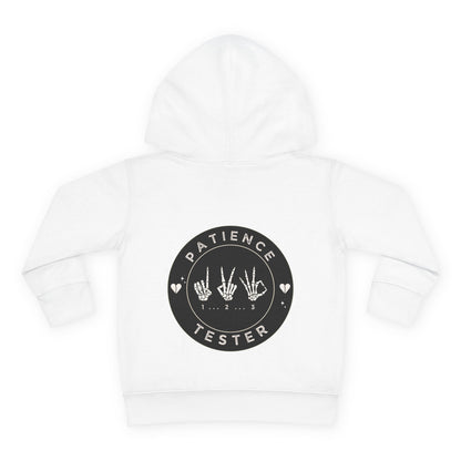 💀 PATIENCE TESTER Hoodie 💀Toddler Pullover Fleece Hoodie