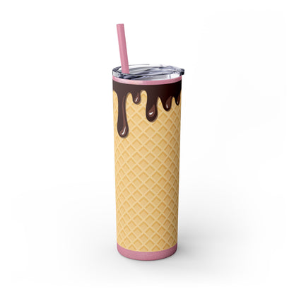 🍫 Choco Drip – Waffle Cone Tumbler 🍫 20oz