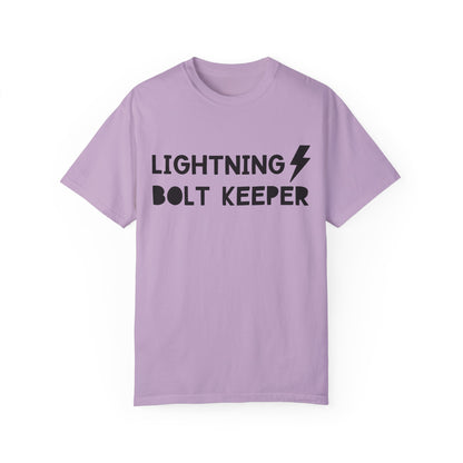 Lightning Bolt Keeper Parent Tee – Powered by Love & Caffeine! ⚡☕