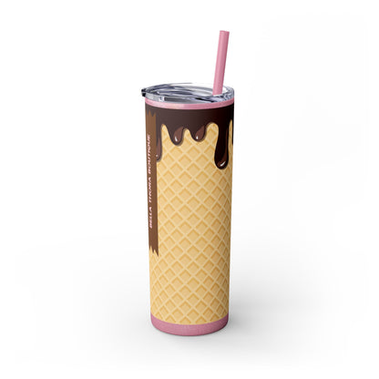 🍫 Choco Drip – Waffle Cone Tumbler 🍫 20oz