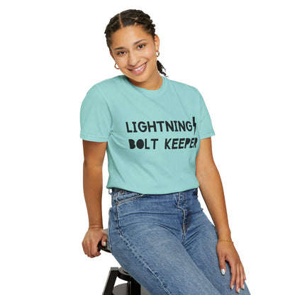 Lightning Bolt Keeper Parent Tee – Powered by Love & Caffeine! ⚡☕