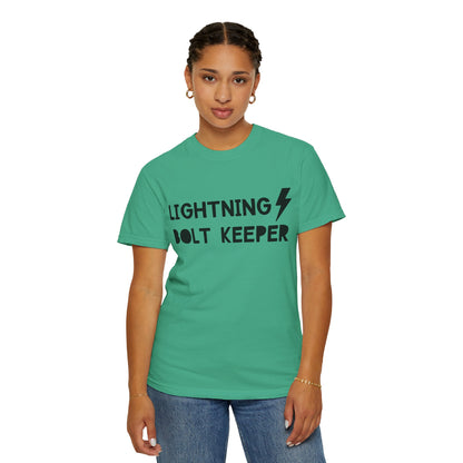Lightning Bolt Keeper Parent Tee – Powered by Love & Caffeine! ⚡☕