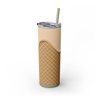 🍦Melt Happens – Ice Cream Cone Skinny Tumbler 🍦20oz