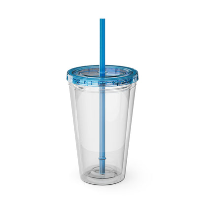 🌈💀 16OZ PASTEL TROUBLE MAKER TUMBLER – SWEET SIPPIN' 💀🌈