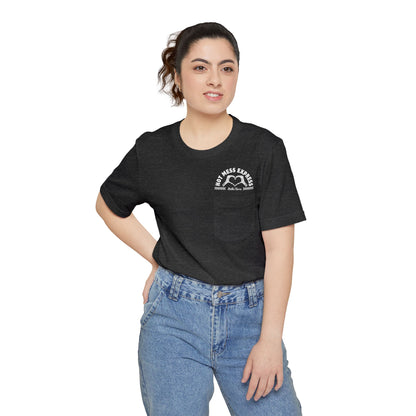 💀 Welcome to Motherhood Pocket Tee 💀 Unisex Pocket T-shirt