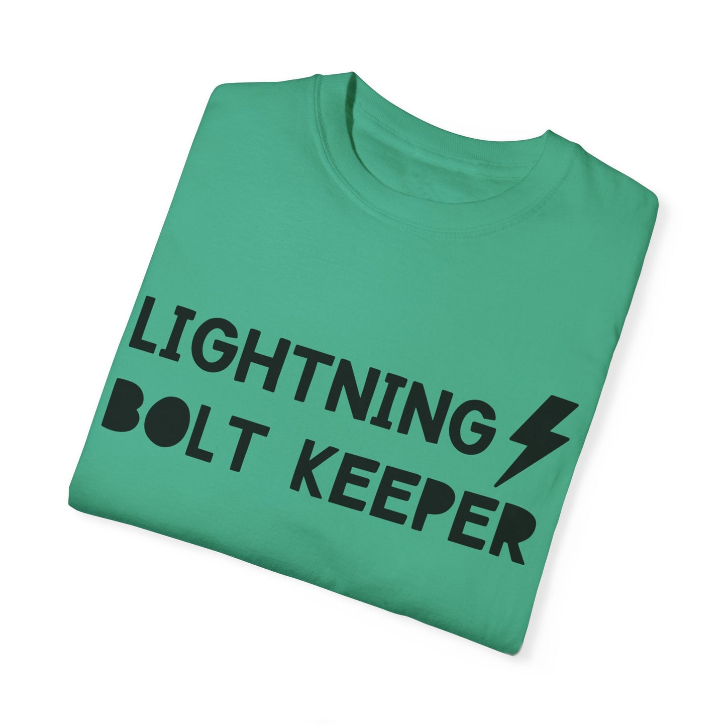 Lightning Bolt Keeper Parent Tee – Powered by Love & Caffeine! ⚡☕