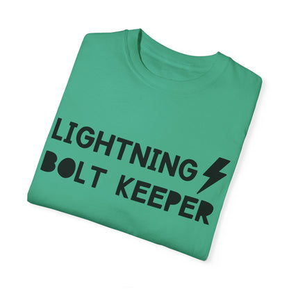 Lightning Bolt Keeper Parent Tee – Powered by Love & Caffeine! ⚡☕