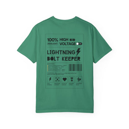 Lightning Bolt Keeper Parent Tee – Powered by Love & Caffeine! ⚡☕