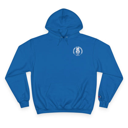 ☕💀 WELCOME TO MOTHERHOOD – CHAMPION HOODIE 💀☕