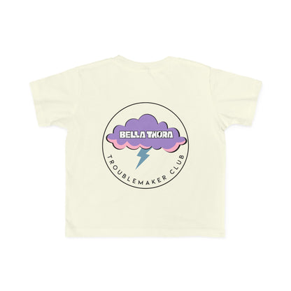 ⚡️ Bella Thora – Troublemaker Club Toddler Tee Design