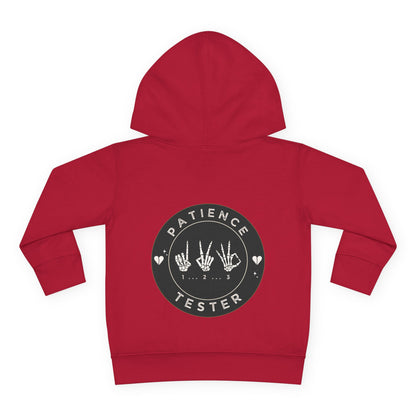 💀 PATIENCE TESTER Hoodie 💀Toddler Pullover Fleece Hoodie