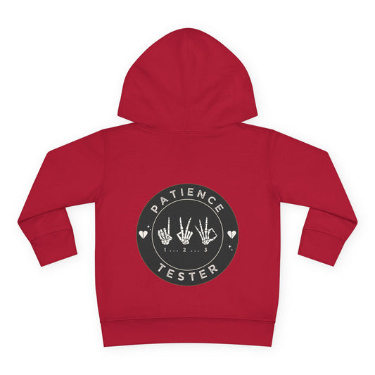💀 PATIENCE TESTER Hoodie 💀Toddler Pullover Fleece Hoodie
