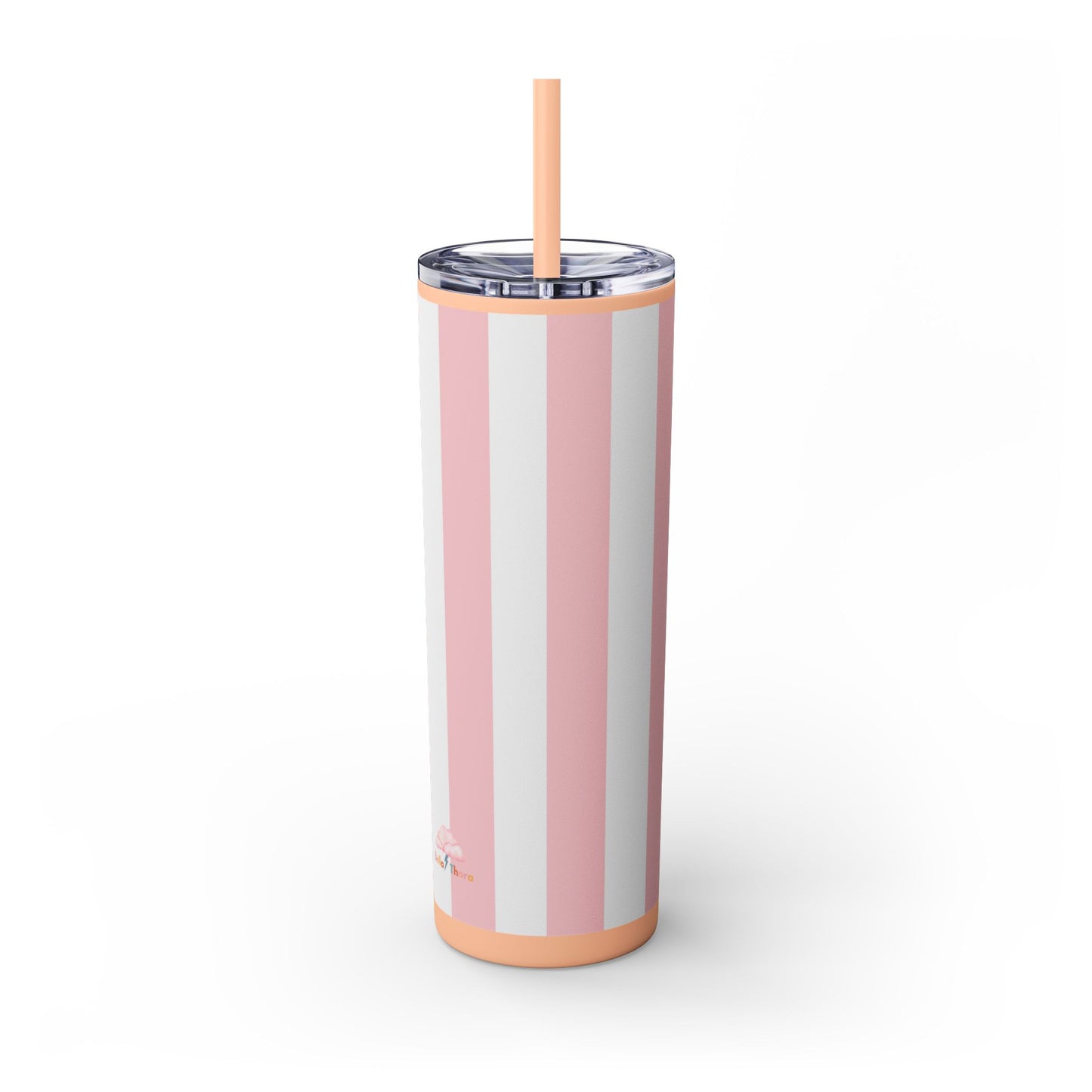 🍬 Cotton Candy Sips – Skinny Tumbler with Straw- 20Z