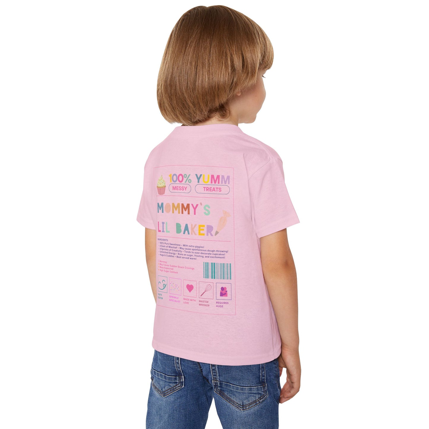 Mommy’s Lil Baker Toddler Tee – The Sweetest Chef in Training! 🍪🧁
