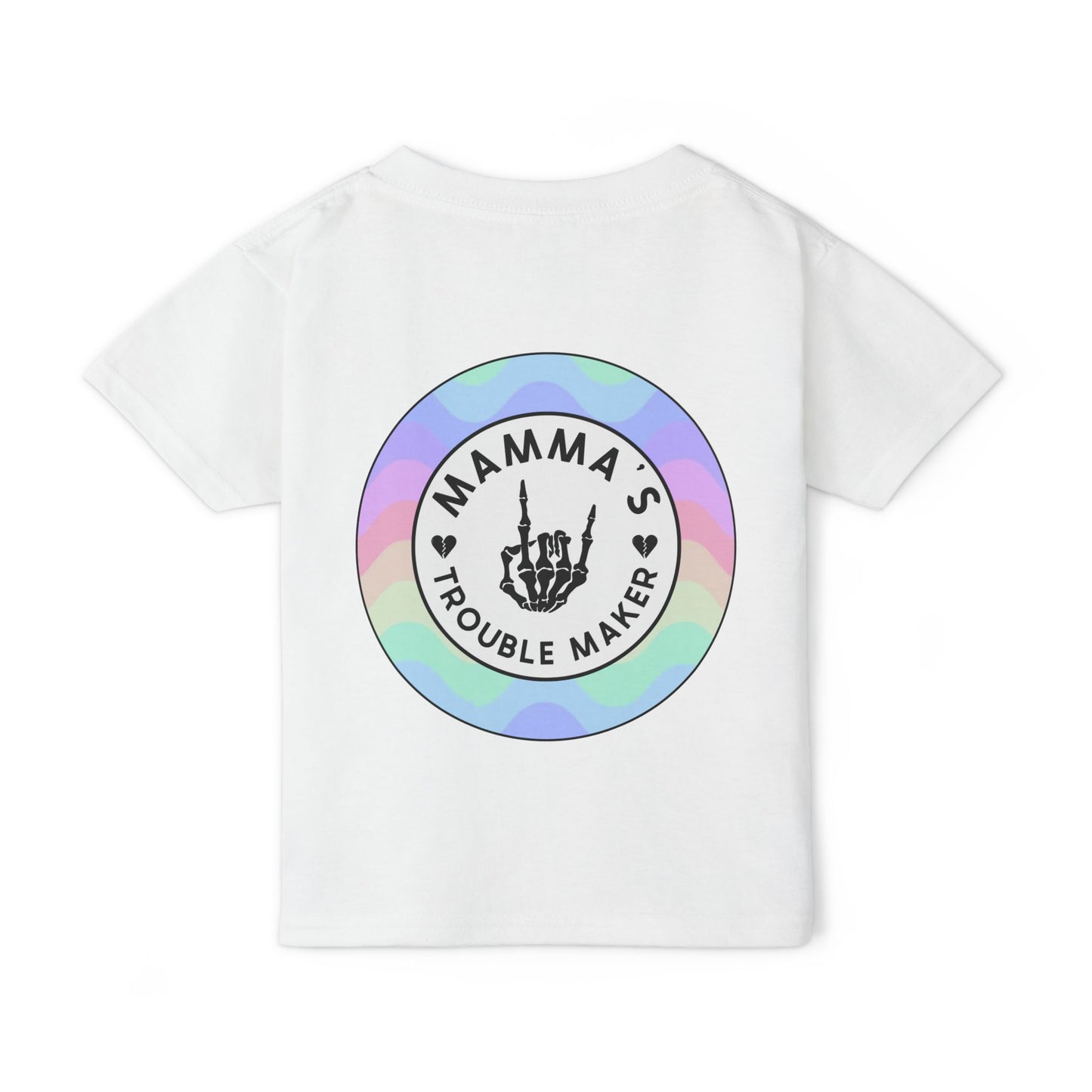 🔥🖤 MAMMA'S TROUBLE MAKER – RAINBOW - FOR THE LITTLE REBEL WITH A BIG HEART! 🖤🔥
