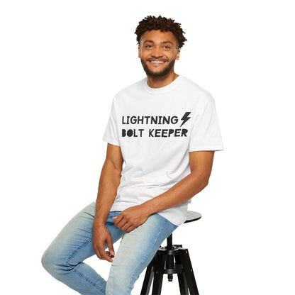 Lightning Bolt Keeper Parent Tee – Powered by Love & Caffeine! ⚡☕