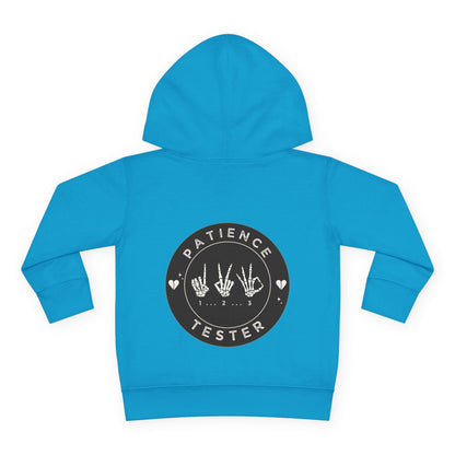 💀 PATIENCE TESTER Hoodie 💀Toddler Pullover Fleece Hoodie