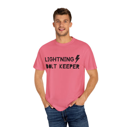 Lightning Bolt Keeper Parent Tee – Powered by Love & Caffeine! ⚡☕