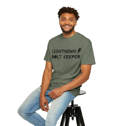 Lightning Bolt Keeper Parent Tee – Powered by Love & Caffeine! ⚡☕