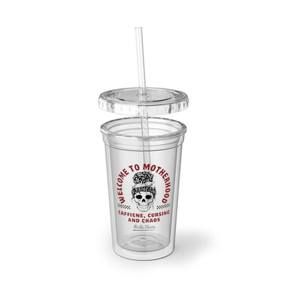💀 Welcome to Motherhood Tumbler 💀☕ Caffeine? 16oz