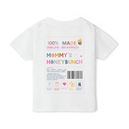 "Mommy’s Honeybunch" Toddler Tee – Soft, Sweet & Made for Snuggles!