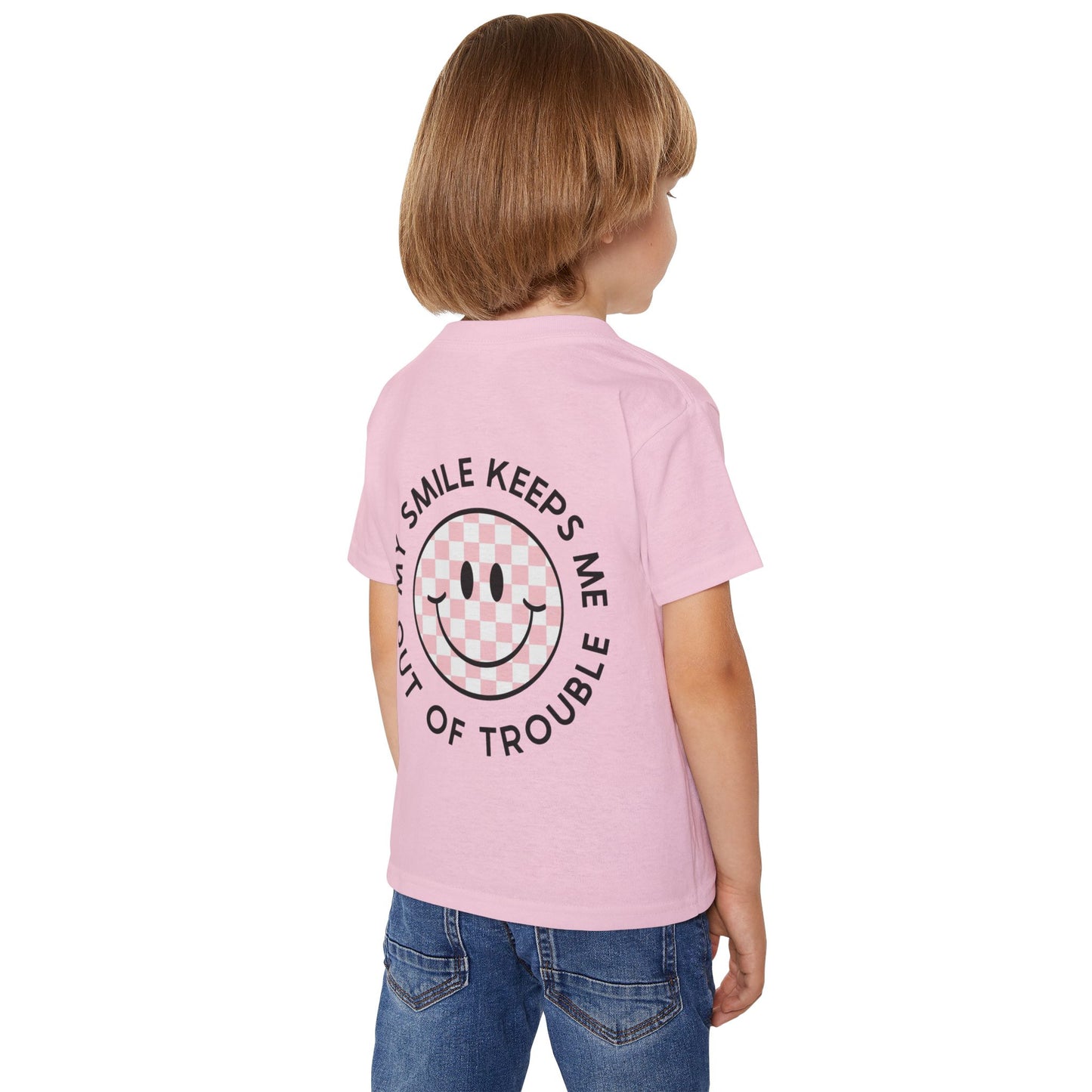 😊💖 MY SMILE KEEPS ME OUT OF TROUBLE – PINK CHECKER EDITION 💖😊