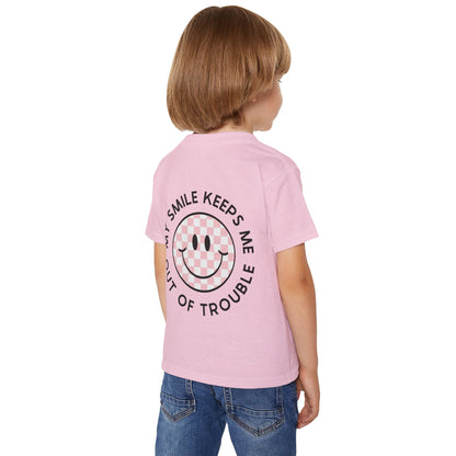 😊💖 MY SMILE KEEPS ME OUT OF TROUBLE – PINK CHECKER EDITION 💖😊