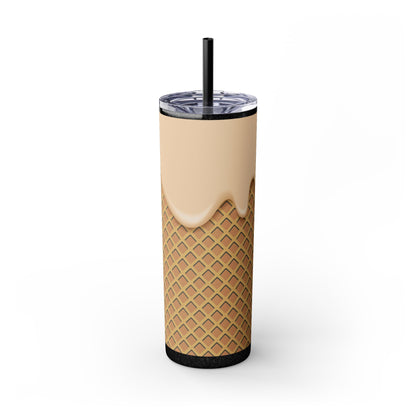 🍦Melt Happens – Ice Cream Cone Skinny Tumbler 🍦20oz