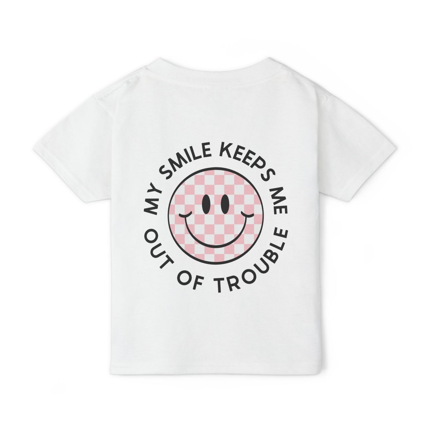 😊💖 MY SMILE KEEPS ME OUT OF TROUBLE – PINK CHECKER EDITION 💖😊