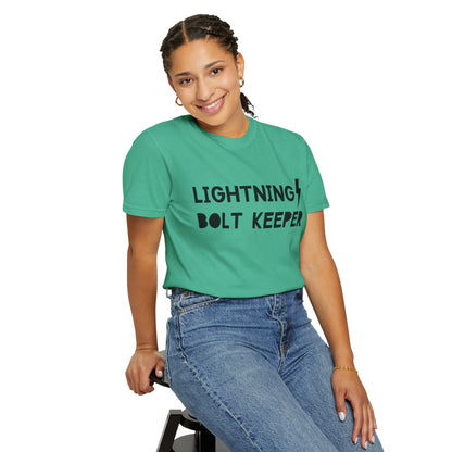 Lightning Bolt Keeper Parent Tee – Powered by Love & Caffeine! ⚡☕