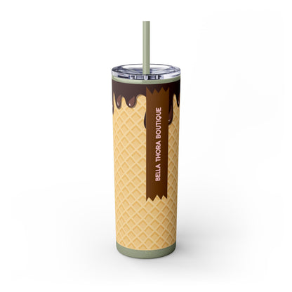 🍫 Choco Drip – Waffle Cone Tumbler 🍫 20oz