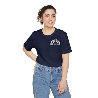 💀 Welcome to Motherhood Pocket Tee 💀 Unisex Pocket T-shirt