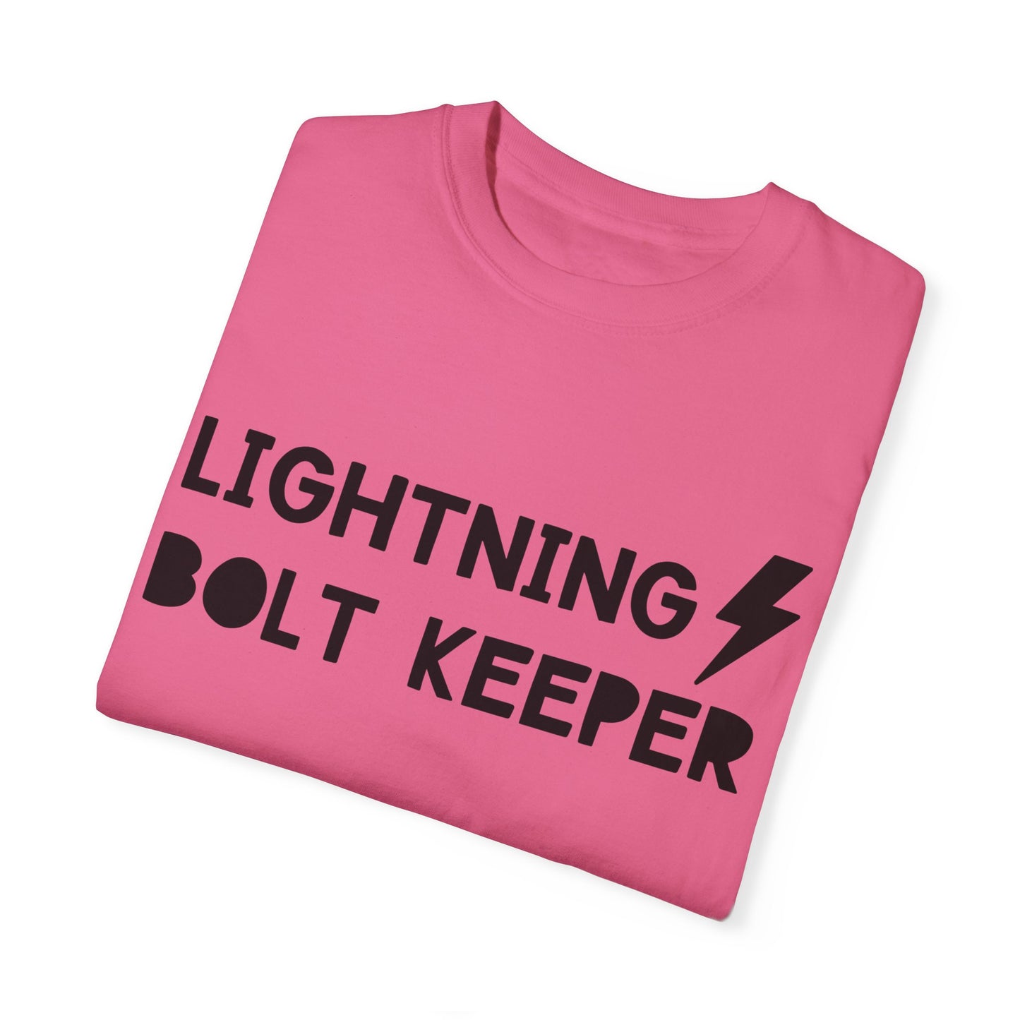 Lightning Bolt Keeper Parent Tee – Powered by Love & Caffeine! ⚡☕