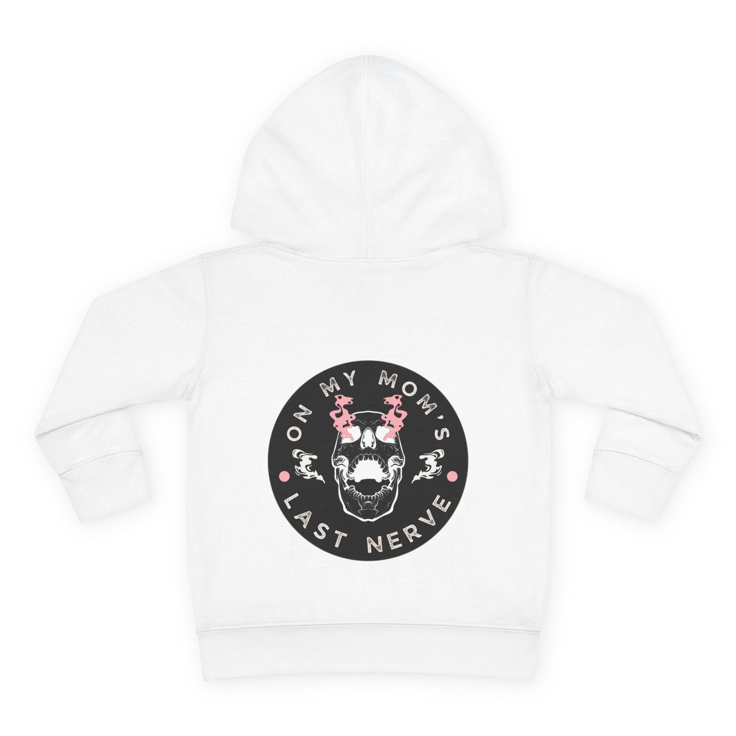 🔥 ON MY MOM'S LAST NERVE Hoodie 🔥Cute Toddler Pullover Fleece Hoodie - Pink Edition