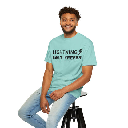 Lightning Bolt Keeper Parent Tee – Powered by Love & Caffeine! ⚡☕