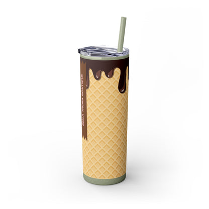 🍫 Choco Drip – Waffle Cone Tumbler 🍫 20oz