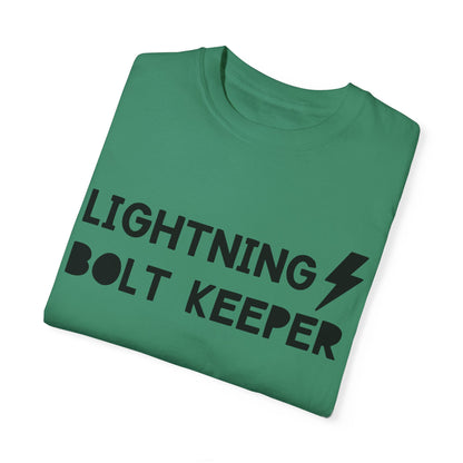 Lightning Bolt Keeper Parent Tee – Powered by Love & Caffeine! ⚡☕